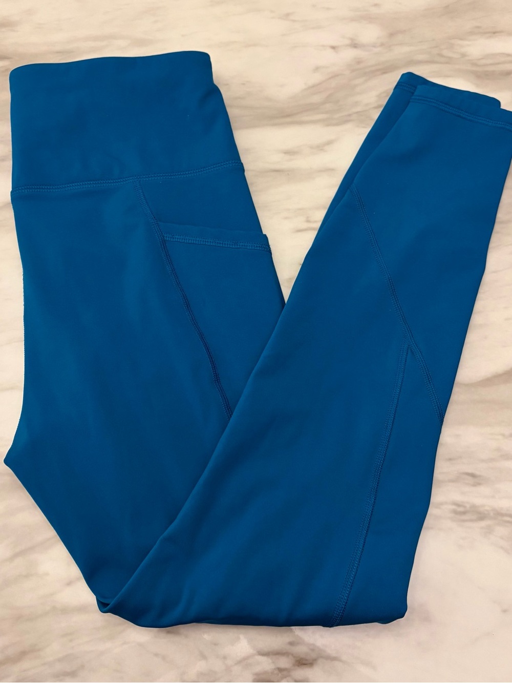 Member's Mark Extra-Warm Legging S High Rise Pockets Rich Teal Athletic